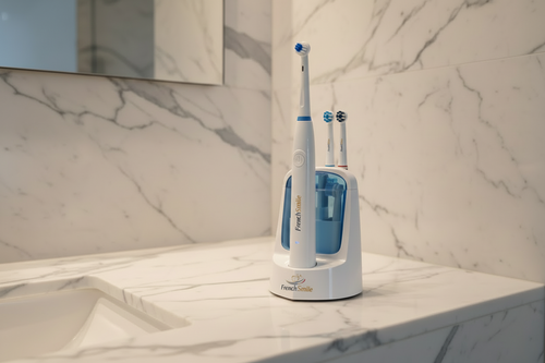 Brosse à dents électrique rechargeable avec fonction de désinfectation UV